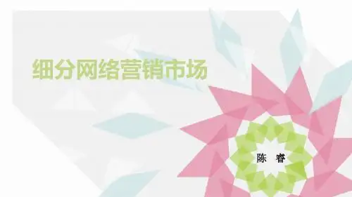 细分网络营销市场PPT