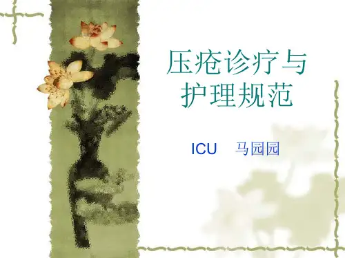 压疮的诊疗与护理规范