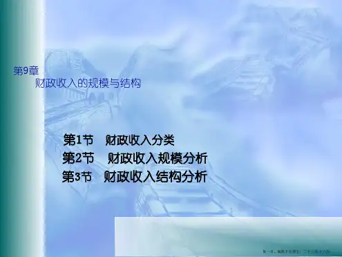 财政学陈共课件第章