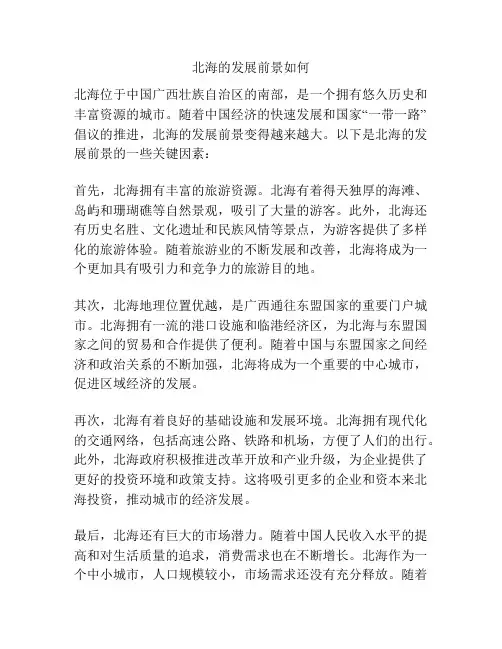 北海的发展前景如何