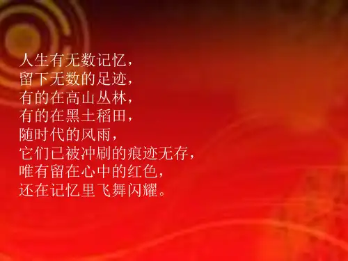 我的红色记忆
