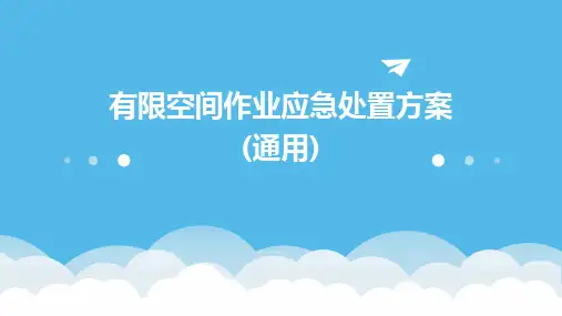 2024版有限空间作业应急处置方案(通用)