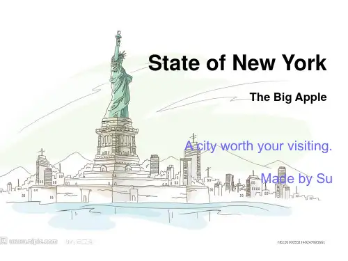 New_York纽约英文介绍PPT