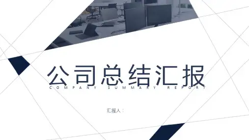工作总结PPT模板合集(精选4套)
