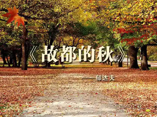 人教版语文必修2第2课《故都的秋》课件(共18张PPT)
