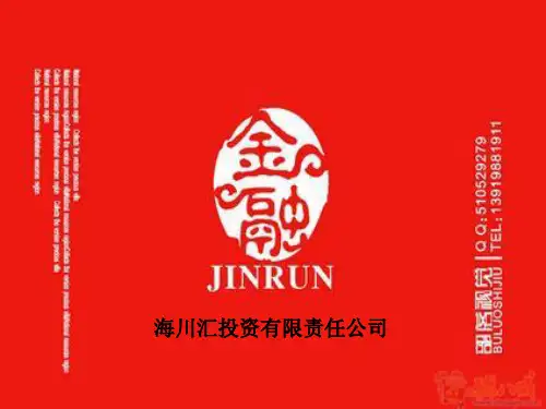 小额贷款公司介绍PPt