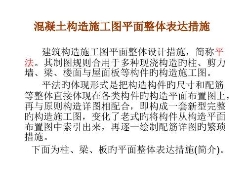 平法表示法专题讲座