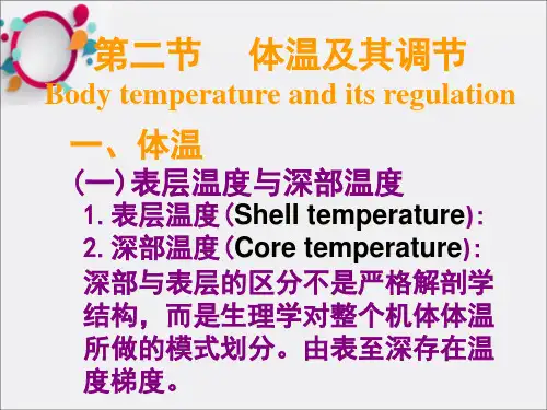《体温及其调节》PPT课件