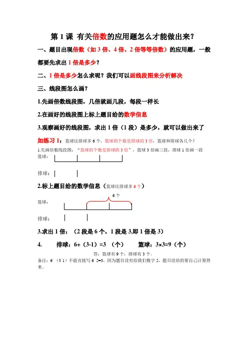 倍数问题怎么才能做出来