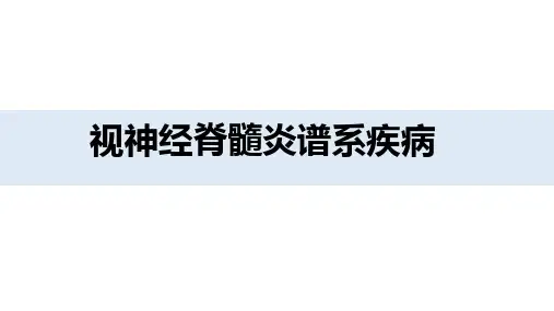 视神经脊髓炎谱系疾病 