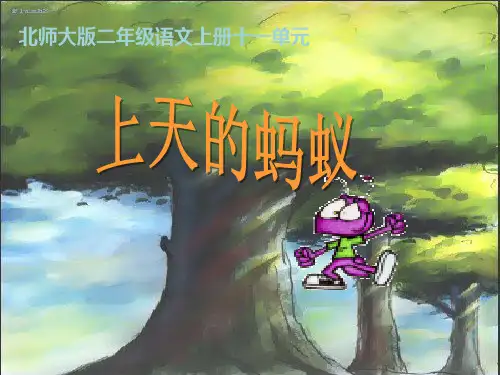 【原创】二年级上册——11.上天的蚂蚁