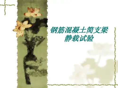 钢筋混凝土梁静载试验09