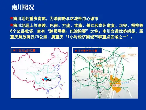 南川南商中心项目招商手册
