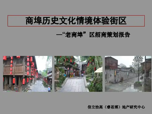 济南老商埠区招商策划报告