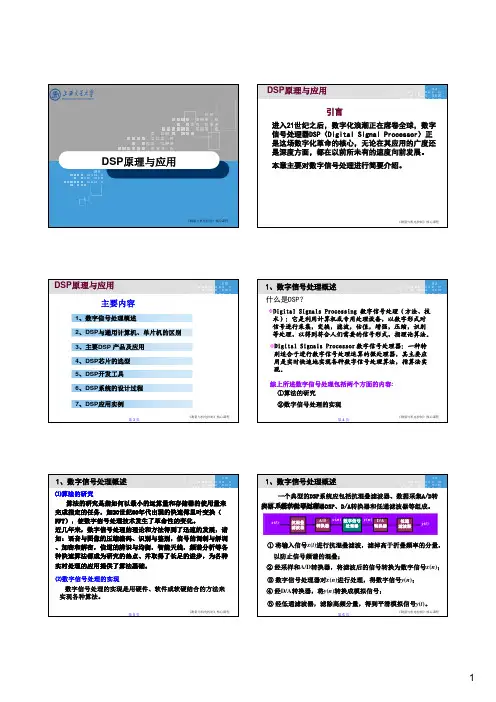 DSP原理及应用