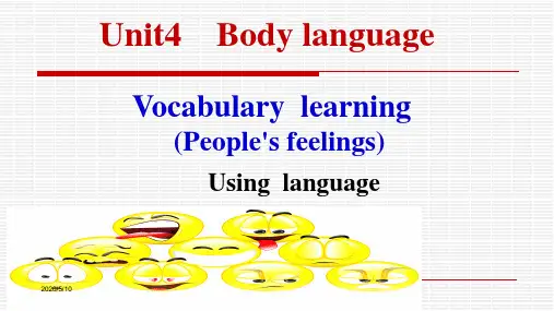 人教高中英语必修4Unit4 Vocabulary  learning  课件  (共35张PPT) (1)