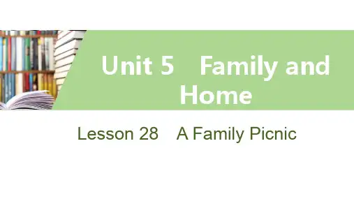 新冀教版七年级英语Lesson27 PPT