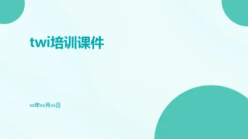 TWI培训课件