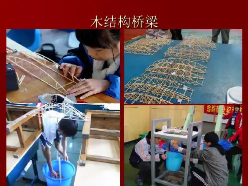 木结构桥梁承重模型简介-2022年学习资料