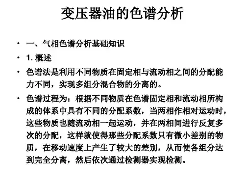 变压器油的色谱分析