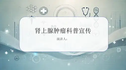肾上腺肿瘤科普宣传课件