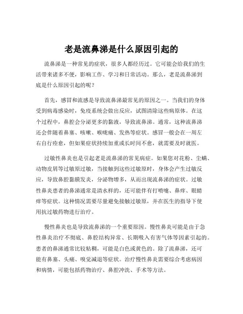 老是流鼻涕是什么原因引起的
