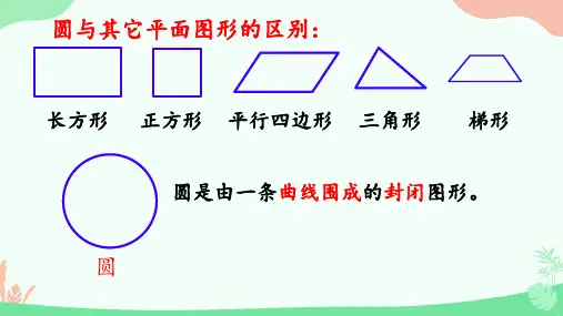 圆的认识ppt课件