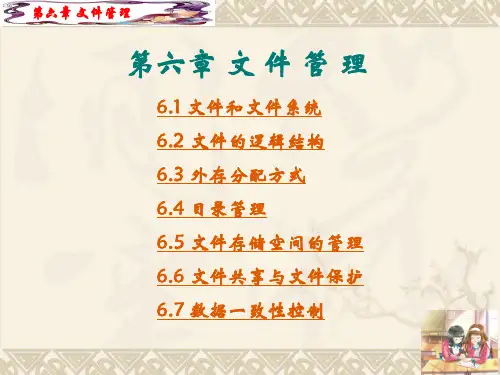 计算机操作系统(汤小丹第三版)第5章设备管理第6章文