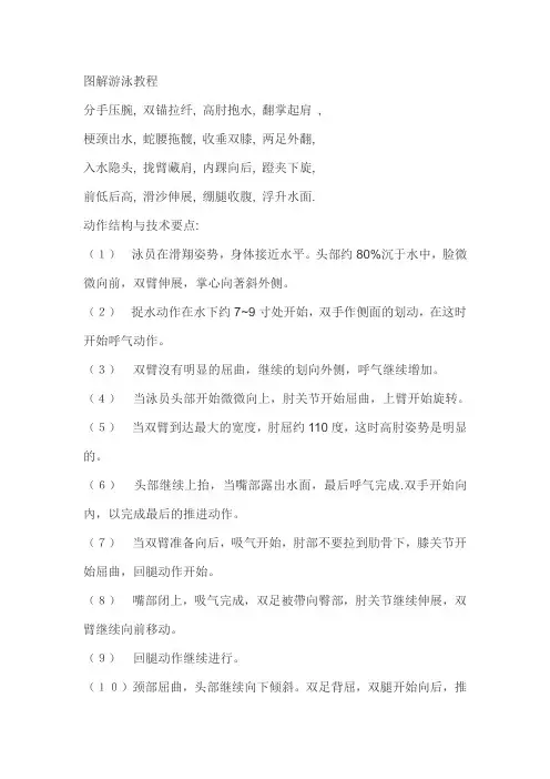游泳图解教程