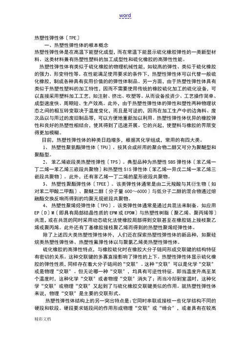 热塑性弹性体(TPE)