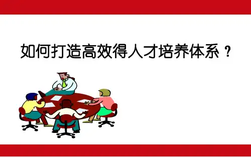 如何打造高效的人才培养体系ppt课件