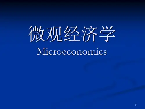 暨南大学微观经济学