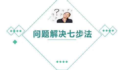问题解决七步法