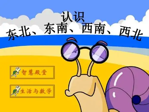 《认识东北、东南、西北、西南》东南西北PPT课件
