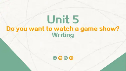 人教版八年级上册英语Unit5说课展示PPT