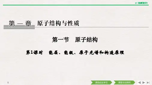 20-21版：1.1.1 能层、能级、原子光谱和构造原理（创新设计）