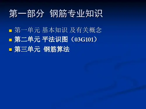 梁柱板钢筋平法标注识图详解
