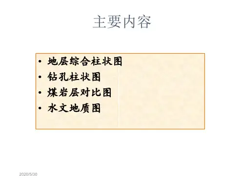 第十章主要地质图件其它图件-精品