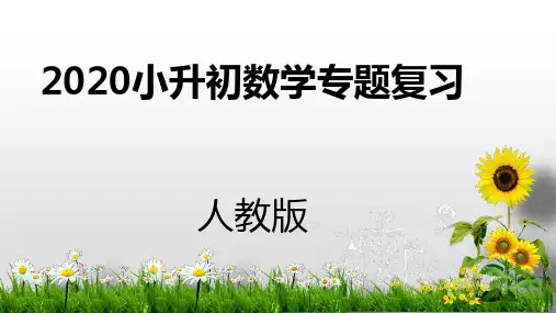 六年级【下】册数学-2020小升初专题复习图形与几何人教新课标(优)(18张ppt)公开课课件