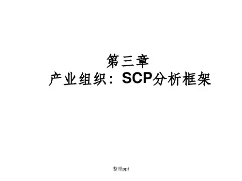 产业组织SCP分析框架
