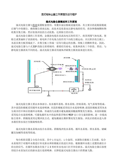 湿式电除尘器工作原理及运行维护