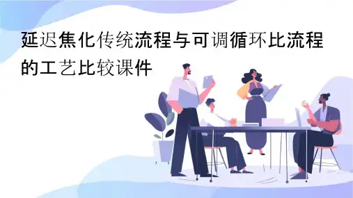 延迟焦化传统流程与可调循环比流程的工艺比较课件