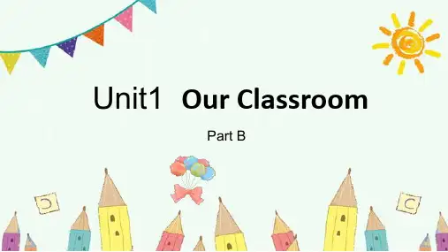 Unit1OurClassroomPartB(课件)闽教版英语四年级上册