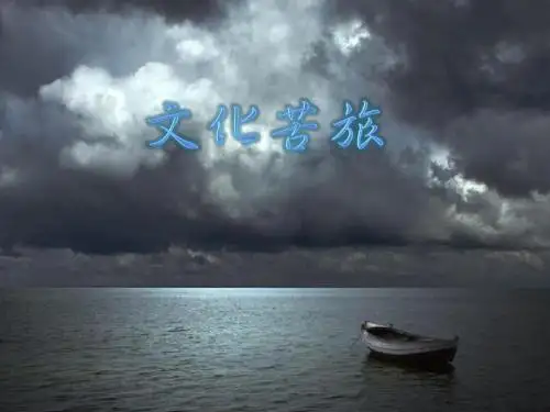 文化苦旅阅读综合测试题一