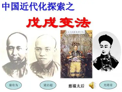 戊戌变法