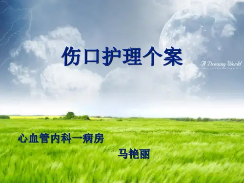 1例皮肤撕裂伤伤口护理个案