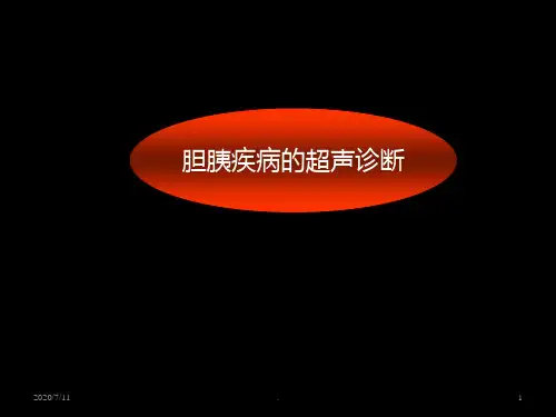 超声肝胆胰脾ppt课件