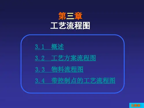 工艺流程图的绘制
