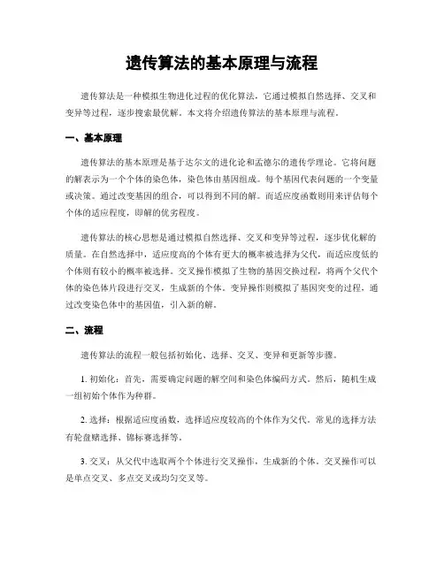 遗传算法的基本原理与流程