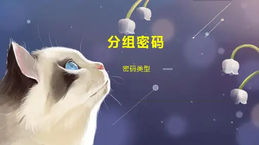 分组密码    